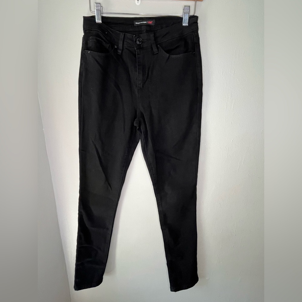 Rocker Bikercore YMI Black Skinny Jeans Junior Women’s Size 7 26 Inch Waist